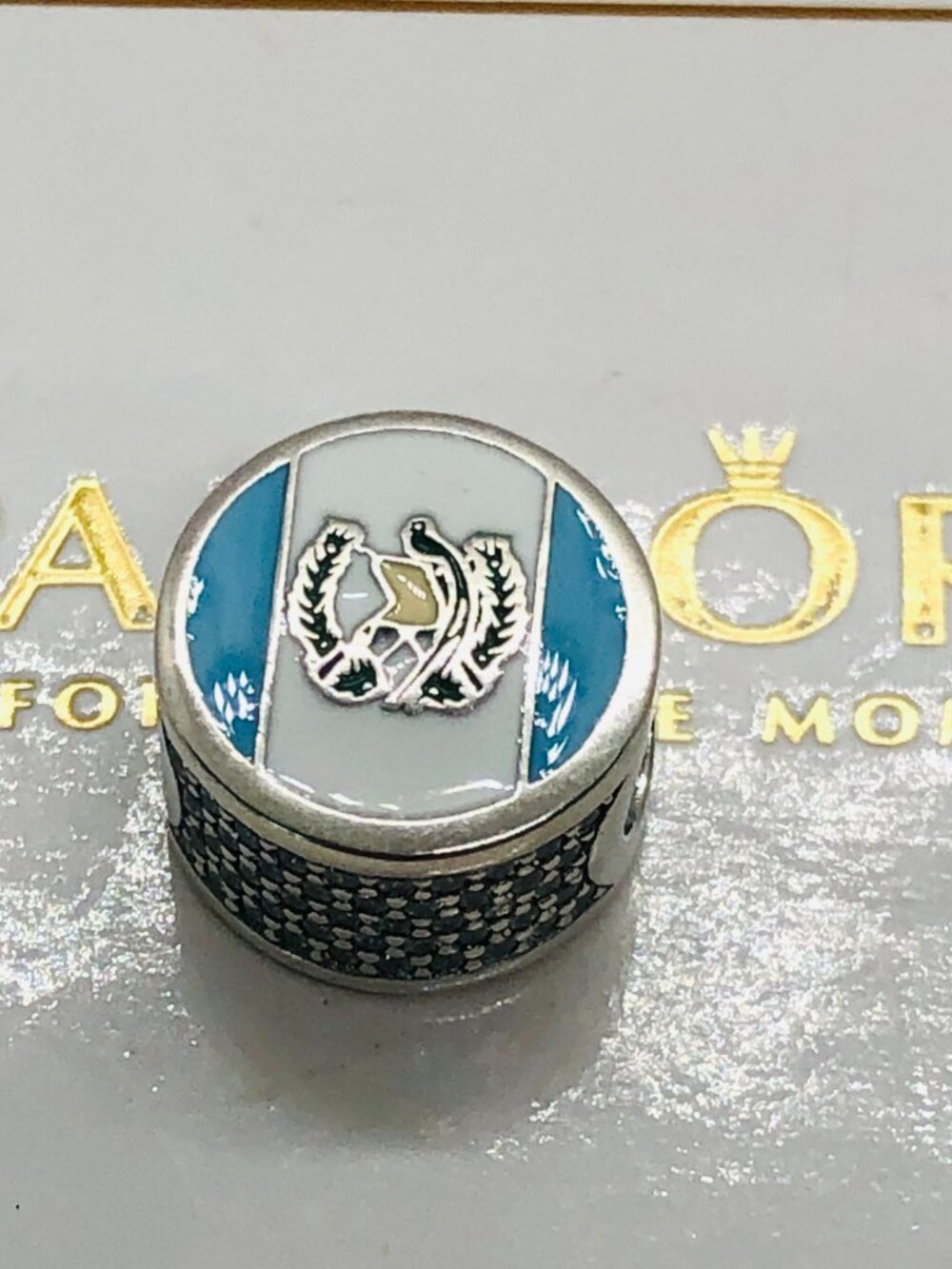 Pandora Guatemala Country Flag Charm